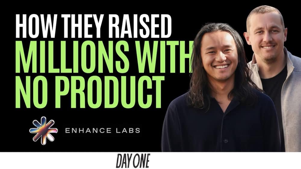 Velocity & Vibes: How Enhance Labs Raised Millions Before Building Anything