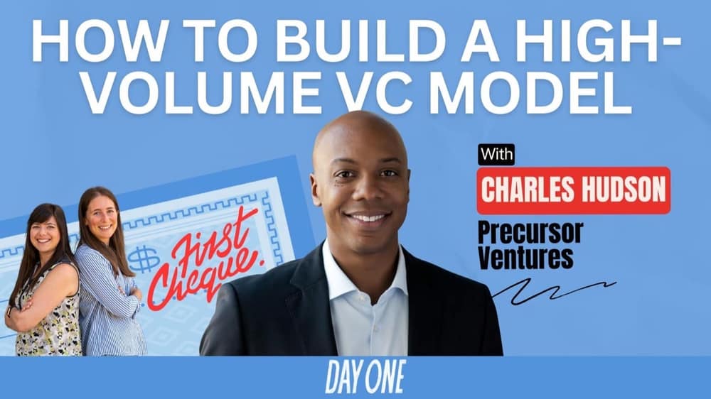 Scaling Solo: How Charles Hudson Built a High-Volume VC Model at Precursor Ventures