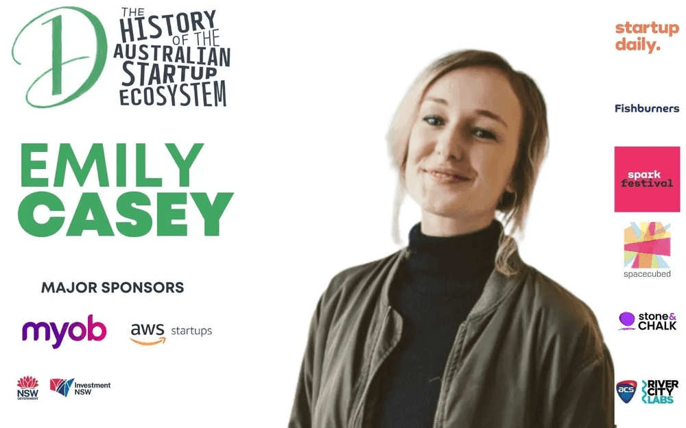 Emily Casey discusses the importance of visibility of the startup ecosystem