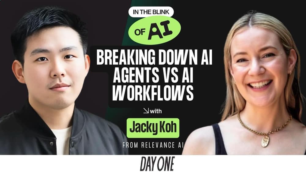 Jacky Koh (Relevance AI) on Building the AI Workforce and Why Most AI Agents Are Just Workflows